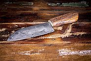 Sanduko Messer aus Damaststahl